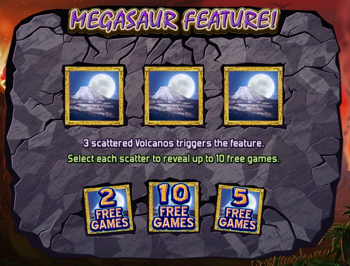 Megasaur - $10 No Deposit Casino Bonus
