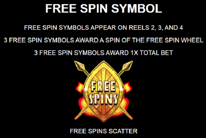 9 Masks of Fire Free Spin Symbols
