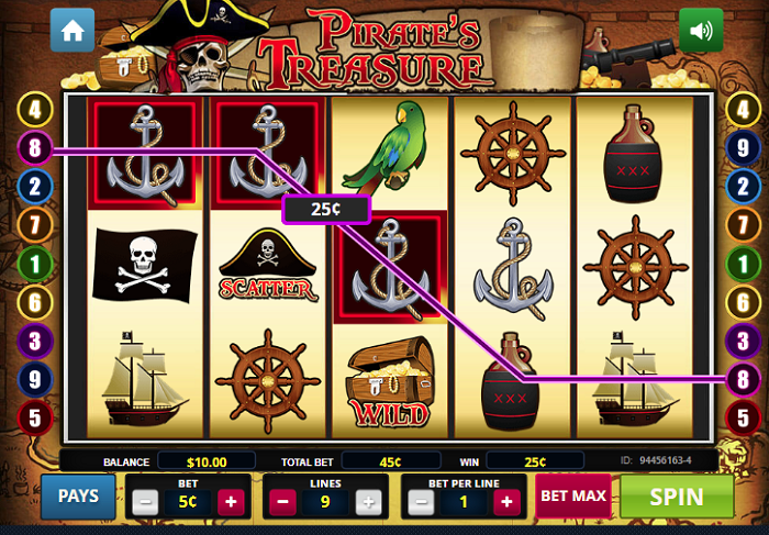 Bingo Billy Pirate's Treasure No Deposit Bonus