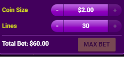 Wizardry $60 Maximum Bet