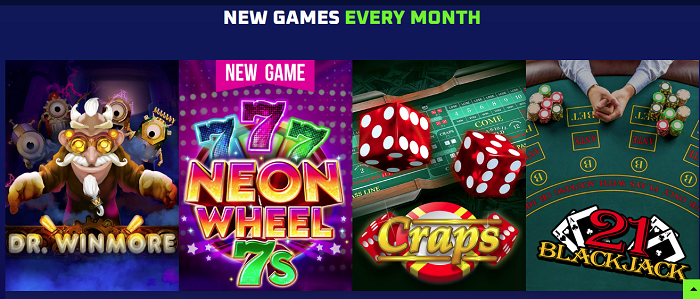 Vegas Casino Online New Games