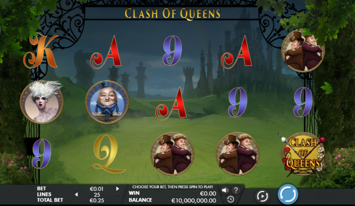 Clash of Queens Slot Game