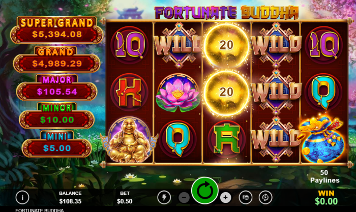 Fortunate Buddha Jackpot Slot Machine