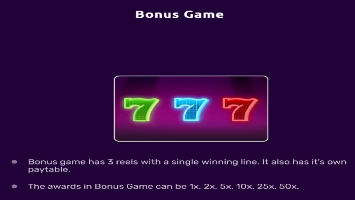 Bonus Game 777 Deluxe Slot Machine
