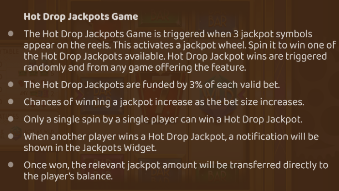 Hot Drop Jackpots Reels of Fortune Slot