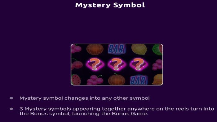 Mystery Symbol 777 Deluxe Slot Machine