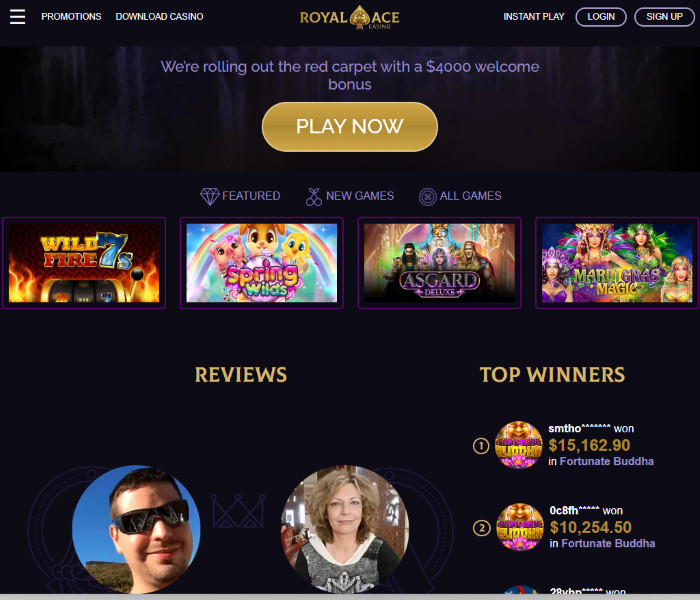 RoyalAce Casino Information