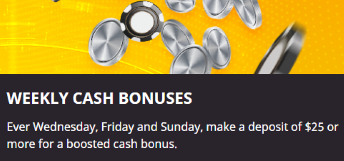 Gossip Slots Weekly Cash Bonuses