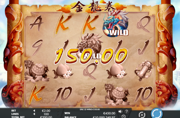High Rollers Dragon Scroll Online Slot Machine