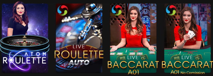 Live Dealer Games Spin247 Casino