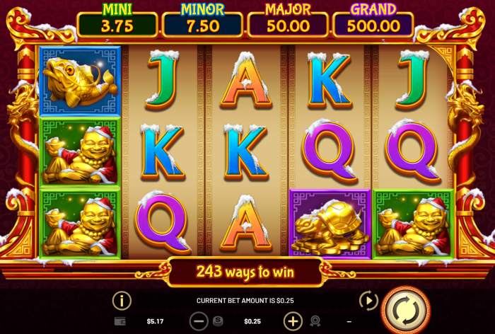 Smallest Jackpots on Golden Dragon Inferno Slot Game
