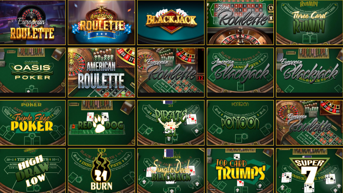 Table Games at SxVegas Online Casino