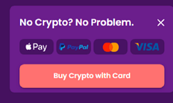 Buy Crypto with Credit Debit and Gift Cards
