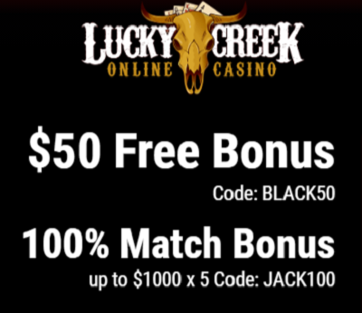 Lucky Creek No Deposit Bonus Codes 2023