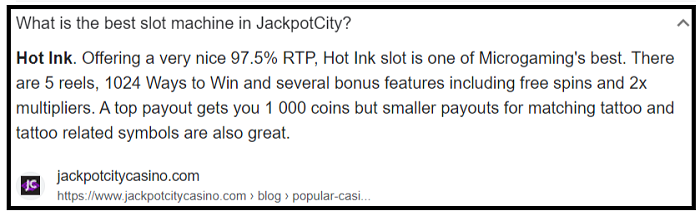Jackpot City Casino Game Review