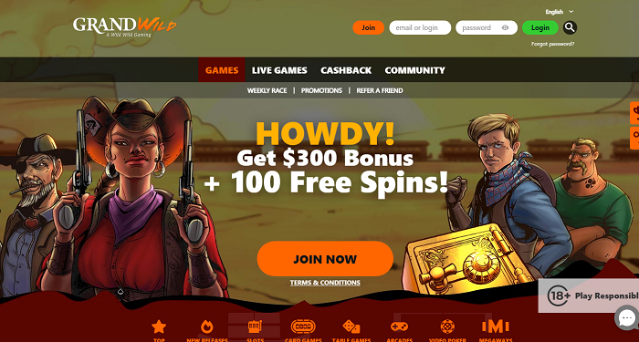 GrandWild Casino: A Comprehensive Review of Bonuses, Games, and Features