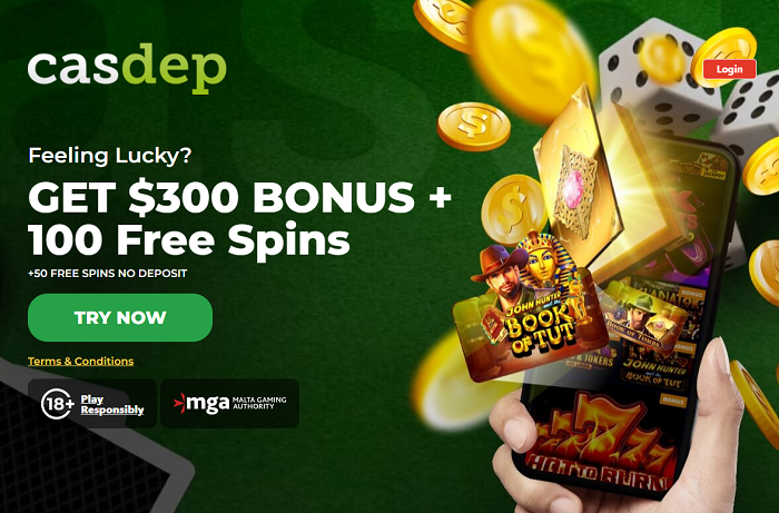 Casinodep Casino: Free Spins No Deposit Bonuses to Unleash Your Winning Potential in June