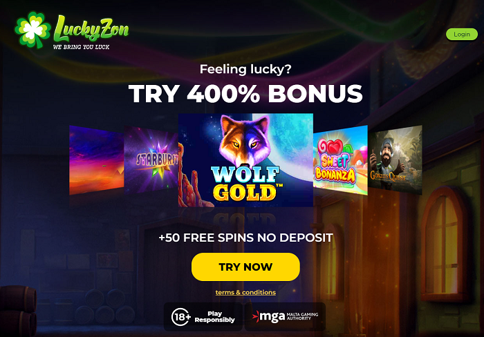 LuckyZon Casino: Unleash Your Luck with No Deposit and Match Bonuses