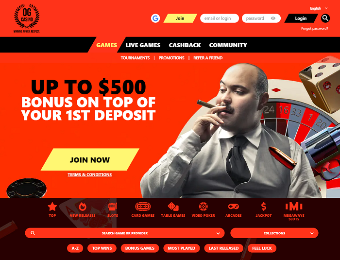 OG Casino: NEW No Deposit Free Spins Bonus Codes for June