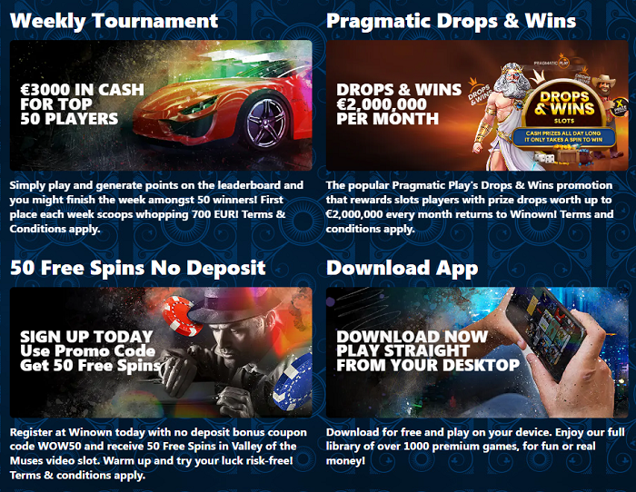 WinoWin Casino Added Promotion