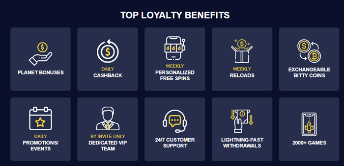 mbitCasino Loyalty Program Benefits