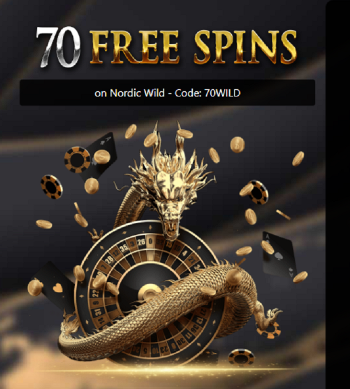 Black Lotus Casino 70 Free Spins No Deposit Bonus Nordic Wild Slot Game