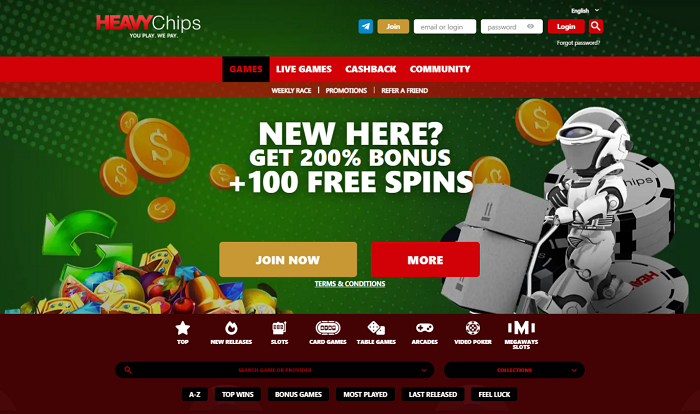 Heavychips Online Casino