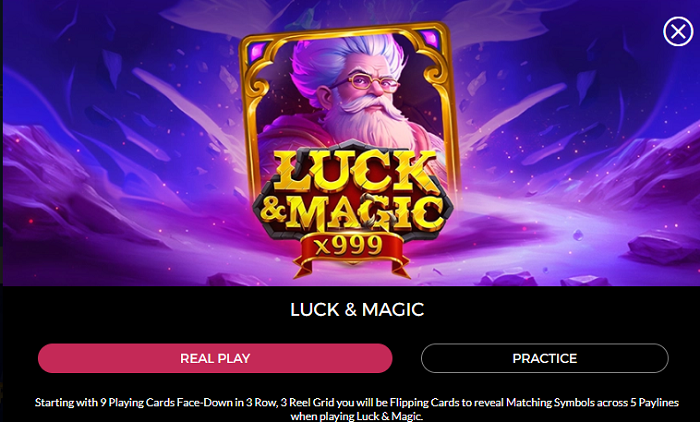 Luck and Magic: The Simplest Way to Win Big