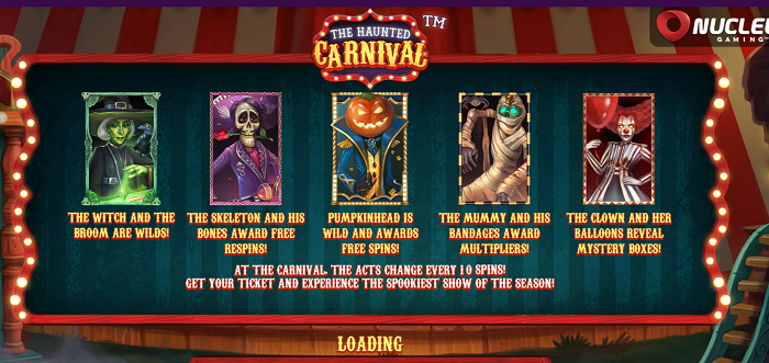 The Haunted Carnival Slot Game