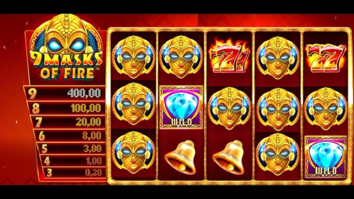 9 Masks Of Fire Online Slot Game