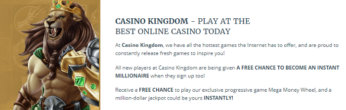 Casino Kingdom Online Casino Games