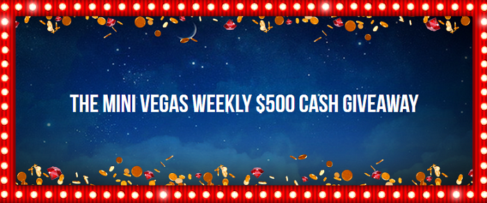 Dream Vegas Online Canada Casino - Weekly $500 Cash Giveaway