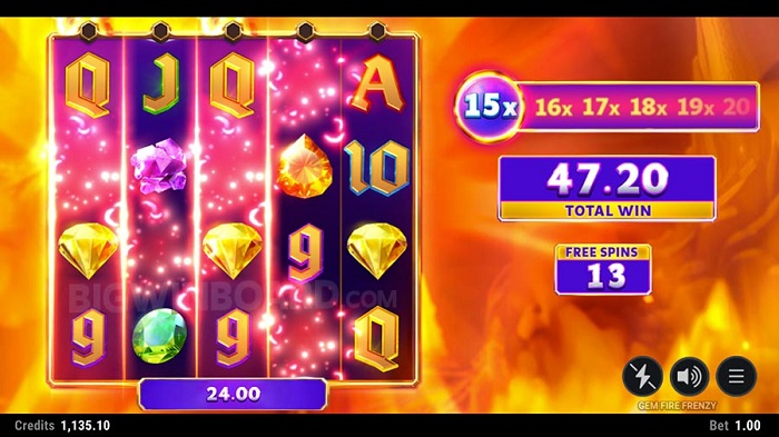 Gem Fire Frenzy Slot Game