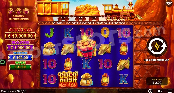 Gold Rush Express Online Slot: Dive into the Golden Era of Mining