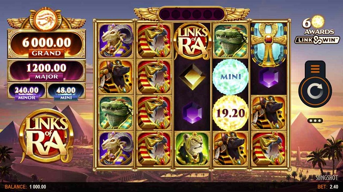 Links of Ra Online Slot Game
