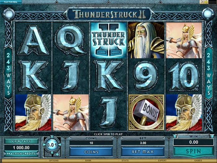 Thunderstruck II Online Slot Game