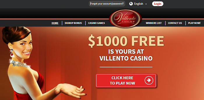 Villento Casino Review: $1,000 Free + Loyalty VIP