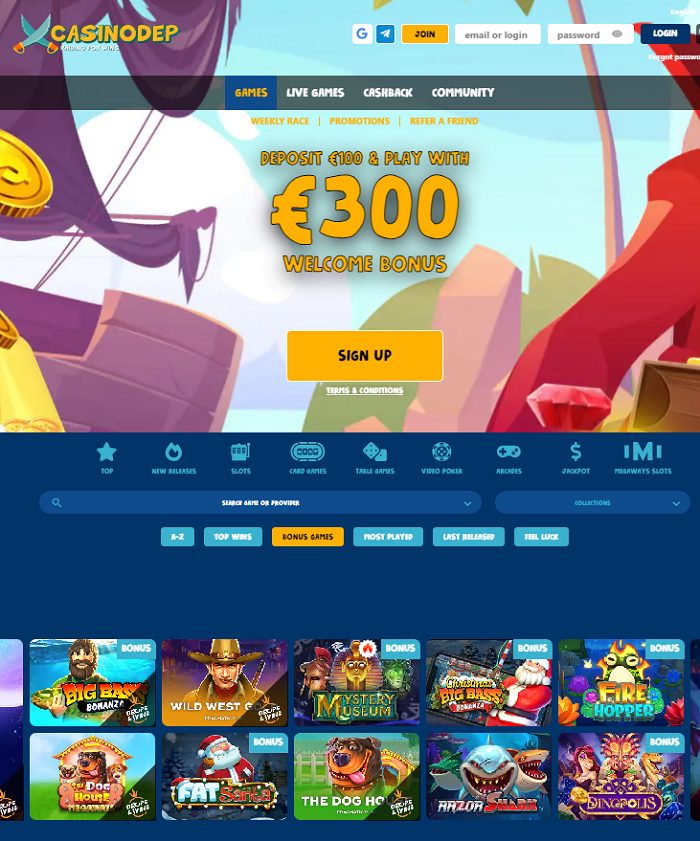 casinodep online casino