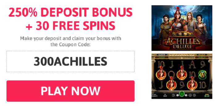 Achilles Deluxe Slot: Dive into Ancient Greece with a $25 No Deposit Bonus!