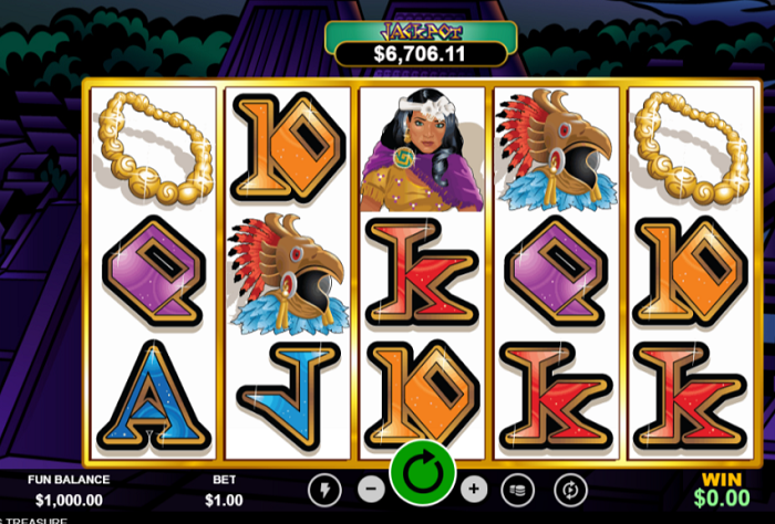 Aztec's Treasure Online Slot Game