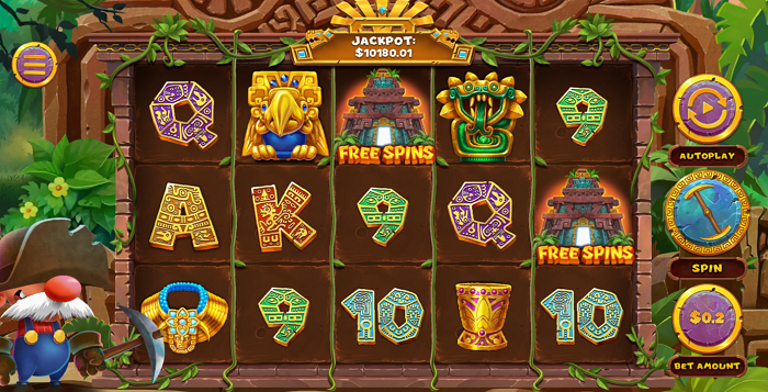 GOLD RUSH GUS AND THE CITY OF RICHES slot game