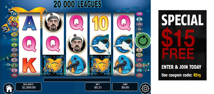 20,000 Leagues Slot Review: Dive into the Depths for a Treasure of Wins ($15 No Deposit Bonus)