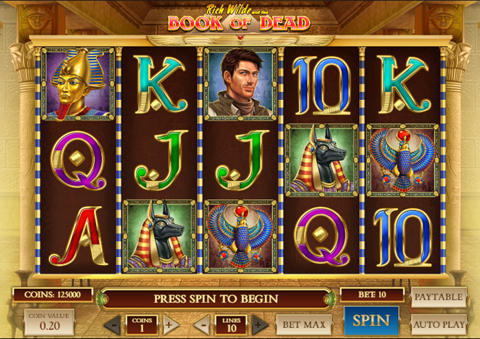 Rich Wilde and the Book of Dead Online Slot Game
