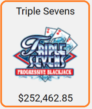 Triple Sevens Progressive Blackjack