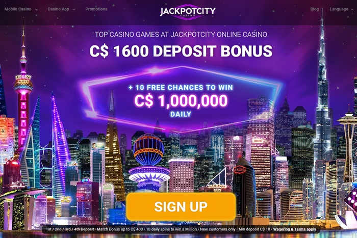 Jackpot City Canada: Who Else Wants to Double Their Money Four Times?