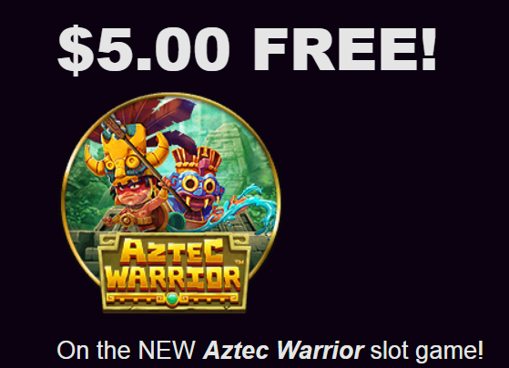 Miami Club Online Casino: $5 Free Chip on Aztec Warrior Slot NO DEPOSIT BONUS + 400% Match to $400