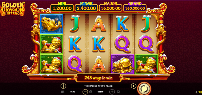 Golden Dragon Inferno Slot Game Review: SuperSlots Online Casino & $6,000 Welcome Bonuses