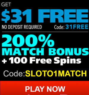 Slotocash Casino $31 No Deposit Bonus