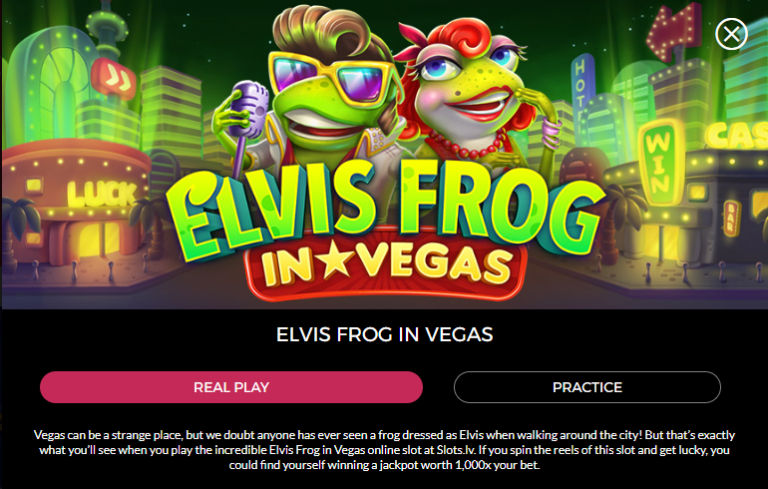 Elvis Frog in Vegas: A Froggy Good Time with Big Wins