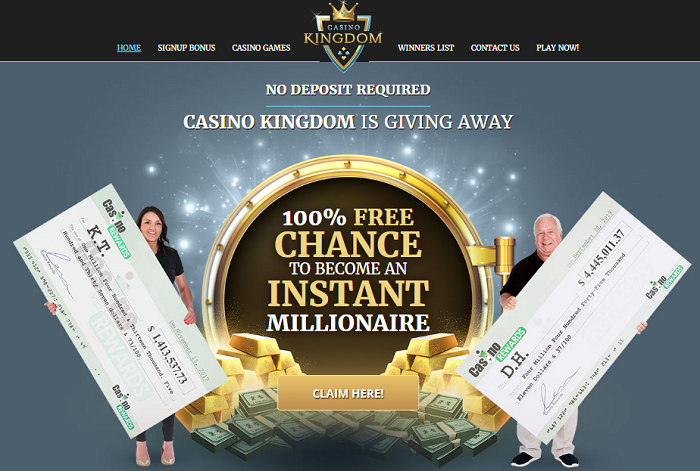Casino Kingdom’s FREE CHANCE at Mega Money Wheel Adventure – From $1 to Millions